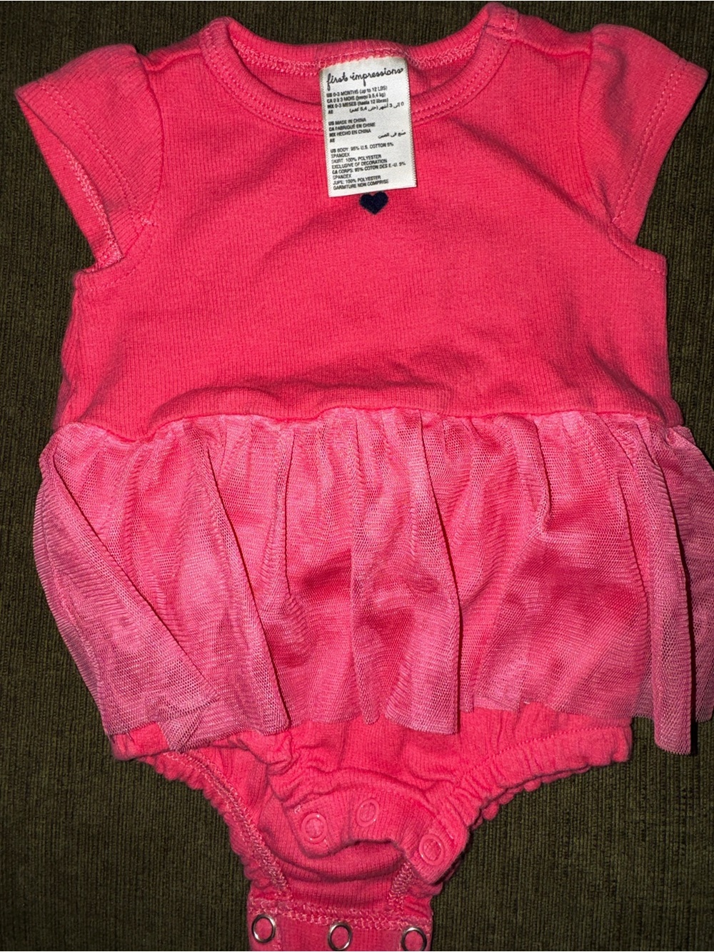 Assorted Girls' Dresses - Blue Stripe, Navy Floral, Rust, Pink - Picture 2 of 12